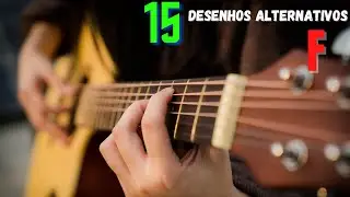 Várias formas de se tocar o mesmo acorde | F (Fá Maior)
