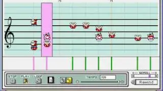 Buttville (Earthworm Jim) on Mario Paint Composer