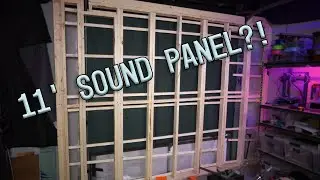 Better Studio Sound w/ a BIG DIY Sound Panel! - Revamp 04