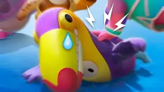 Fall Guys but there's no music (just sound effects)