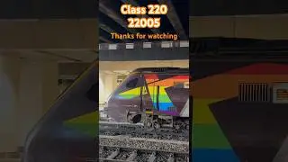 Cross country trains new pride livery class 220 voyager 