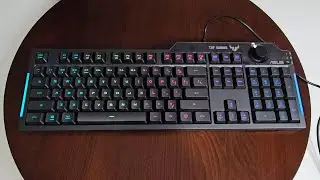 ASUS TUF Gaming K1 Keyboard Unboxing & Review