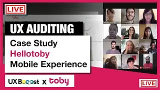 How to do UX audits: HelloToby demo LIVE