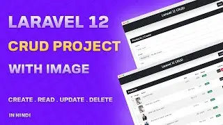 Laravel 12 CRUD Project (Create | Read | Update | Delete) | Image Upload | PHP Tech Life Hindi