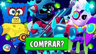 TOP 10 MELHORES SKINS DA ATUALIZAÇÃO - BRAWL STARS