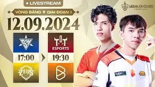 SH vs ZEUS | TDT vs BOX - VÒNG BẢNG ĐTDV MÙA ĐÔNG 2024 | NGÀY 12/09