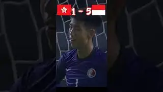 Hongkong vs Indonesia - ASIA CUP Qualification u20 2023 #shorts #viral