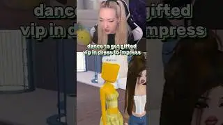 I Will Gift You VIP If You Dance In DRESS TO IMPRESS 😼 #roblox #dresstoimpress