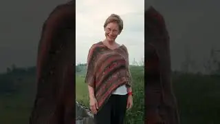 Jak zrobić poncho/szal z pięknej włóczki Magnolia
