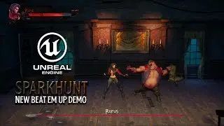 New Beat em up - Sparkhunt demo