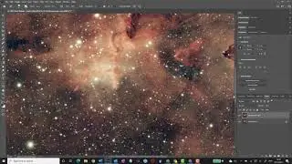 Simple star halo reduction in Photoshop