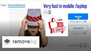 How to remove image background within 1 minute in mobile/laptop on Google remove bg 2021.
