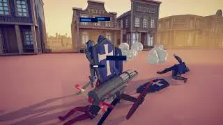 Gatling Gun vs every unit (same price) 1/2 [TABS]