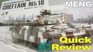 Quick look at Meng 1/35 Chieftain Mk10 kit