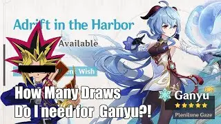 Genshin Impact - Pulling Ganyu from 0/90 Pity (How many rolls do I need to get her?)