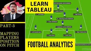 LEARN TABLEAU FOR SPORTS ANALYTICS || MAPPING PLAYER POSITIONS