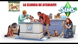 LOS SIMS 4 - NUESTRA CLINICA VETERINARIA!!!