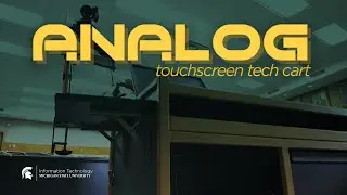 Analog Tech Cart with Touchscreen Training