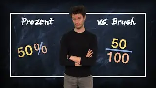 Prozent- vs. Bruchrechnung ⎮ein Vergleich - einfach erklärt