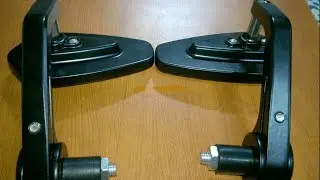 Correct procedure to install bar end mirrors on any moped (activa)
