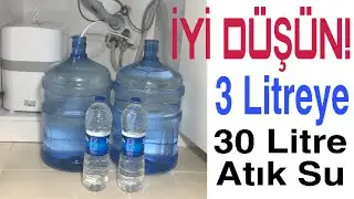 Su Arıtma Cihazı almayı düşünenler mutlaka izlemelisiniz. Ne kadar arıtılmış suya ne kadar atık su