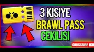 500 Aboneye Özel Brawl Pass Çekilişi/ Brawl Stars