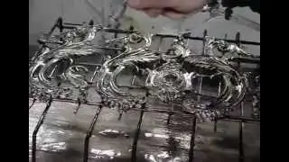 Установка декоративного хромирования