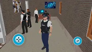 Police Cop Car Driving Simulator 3d Offline - Catch The Gangstar In City - Mobile Gameplay