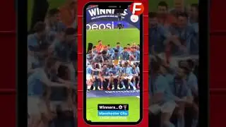 MAN CITY vince la CHAMPION'S LEAGUE! VISTA DAGLI SPALTI!!! Manchester City vs Inter, FINALE Champion