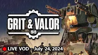 Roguelike Tactics in a Tiny Mech Package - Grit and Valor 1939