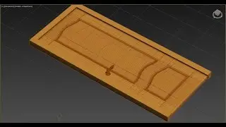 3ds max дверь