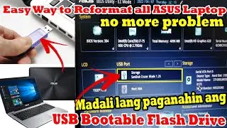 How to reformat all Asus Laptop