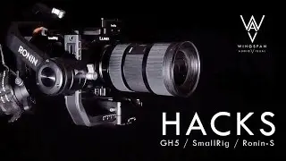 Hacks for the Ronin-S and SmallRig Camera Cage (GH5/GH5s)