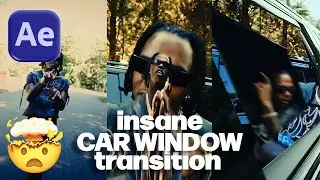 Insane Car Window Transition Effect in After Effects (2025 Tutorial)