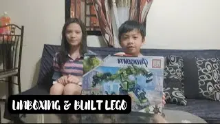 UNBOXING I BUILT HULK MARVEL AVENGERS LEGO IBazte and Dvine Vlogs
