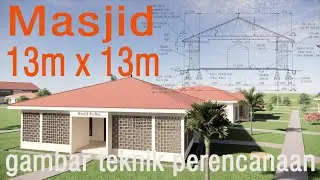 Masjid 13m x 13m