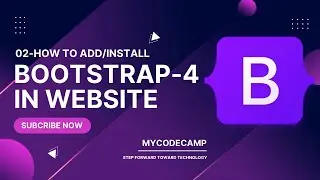 Bootstrap Tutorial in 2022 | How to Add Bootstrap in HTML