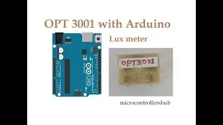 Project 05 - OPT3001 with Arduino (Lux meter)