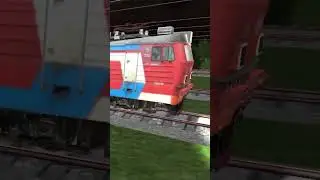 ВЛ65-013 следует резервом по перегону