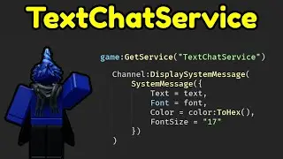 The NEW Method Of Making Chat Notifications | Roblox Studio!