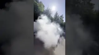 Civic si Rolling burnout Skunk 2 exhaust