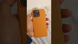 iPhone 14 pro max golden brown case and Spigen glass protector