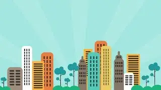 PowerPoint Animation Tutorial Motion Graphic City