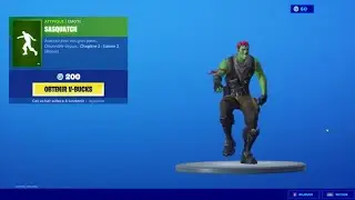 *NEW* DANSE SASQUATCH BOUTIQUE 10 MARS 2020 FORTNITE BATTLE ROYAL / ITEM SHOP 10/03 /20 FORTNITE
