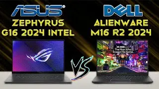 ROG Zephyrus G16 2024 GU605 vs Alienware M16 R2 2024 | Cheap vs Expensive Gaming Laptop, Comparison