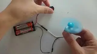 dc motor pervane pil devresi