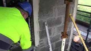 Applying  K Rend Silicone K1