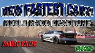 NOBLE M400 DRAG TUNE! (DLC CAR) | FORZA HORIZON 5