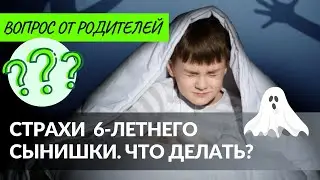 СТРАХИ  6-летнего сынишки. Что делать?