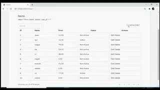 Jetstream Livewire CRUD with Tailwind Modal - Query Parameters